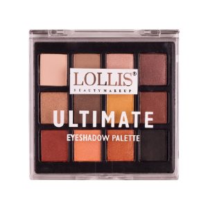 Lollis - Ultimate Eyeshadow Palette 12 Colors 01